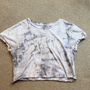 🚨5/$25!! Chic Gray Tie-Dye Women's Tee